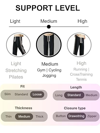 Classic Double Stripe Casual Trousers
