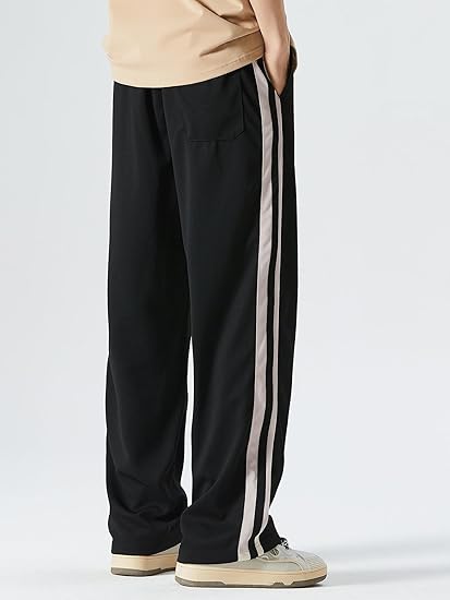 Classic Double Stripe Casual Trousers